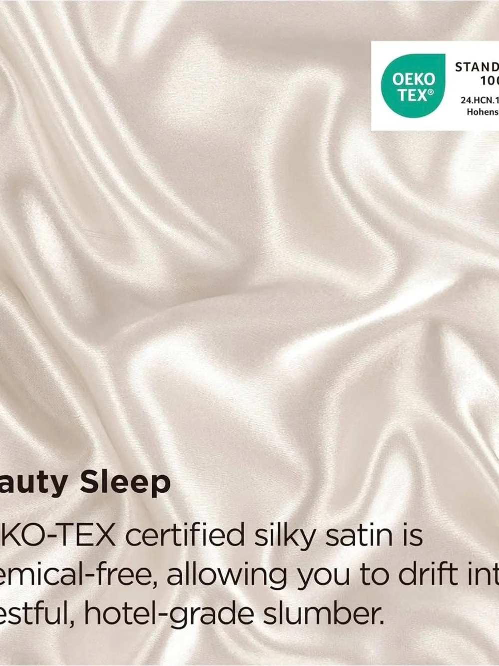 Beige Silk Pillowcases